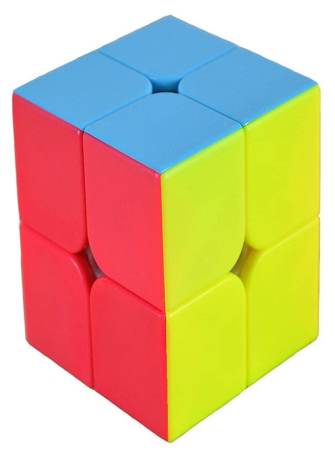 TANCH QIYI Speed Cube 2X2X2 No Stickers Magic Cube Puzzle Toy for Kids & Adults (Colorful)… - Image 3